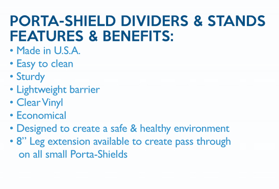Porta-Shield Dividers & Stands| Joliet Tent Porta-Shield Dividers & Stands| Joliet Tent